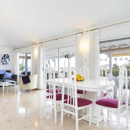 Casa Glenys Con Piscina Privada Y Vistas Al Golf Y Mar ヴィラ *